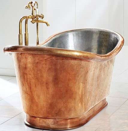 COPPER BATHTUB